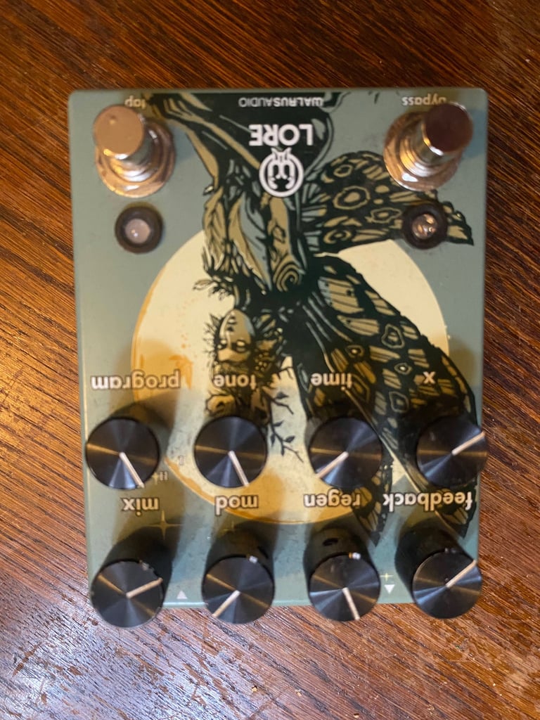 image for Walrus audio Lore ambient soundscape reverb pedal mint fully working