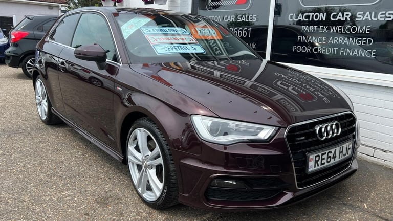 2014 Audi A3 1.8 TFSI S line S Tronic quattro Euro 6 (s/s) 3dr HATCHBACK Petrol 