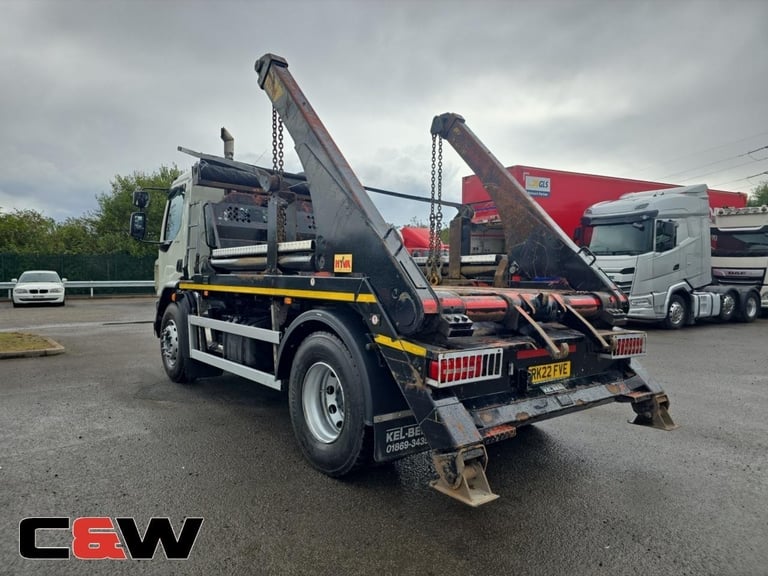 2022 (22) DAF FA LF 230 18T 4x2 Skip Loader - 166,000KMS