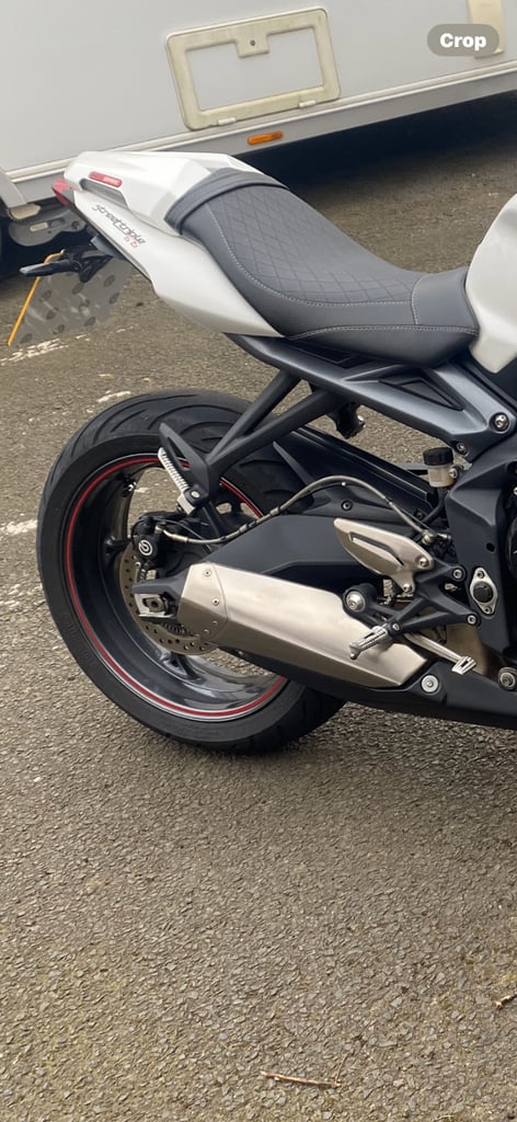image for Triumph street triple 675 end can 
