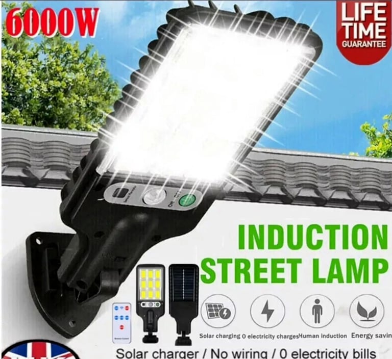 image for * FREE DELIVERY * BRAND NEW * SOLAR ENERGY LIGHTING LAMP TORCH REMOTE CONTROL MONEY SAVER FREE LIGHT