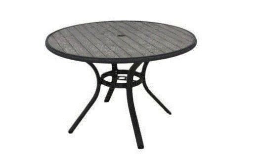 image for LG Outdoor Turin Round Table Garden Conservatory NEW
