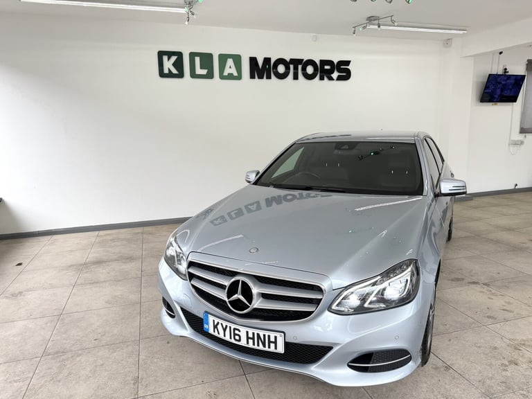 MERCEDES-BENZ E CLASS 2.1 E220 BlueTEC SE Silver Auto Diesel 2016