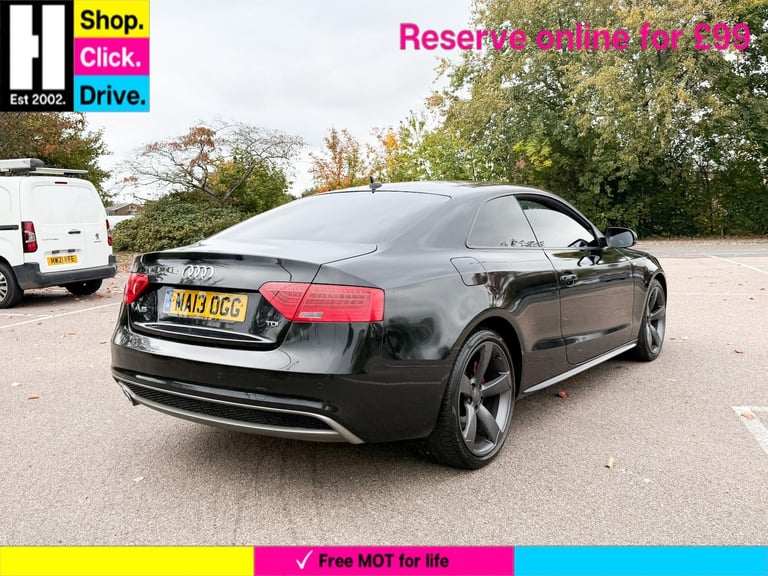 2013 Audi A5 2.0 TDI Black Edition Coupe 2dr Diesel Manual Euro 5 (s/s) (177 ps) COUPE Diesel Manual