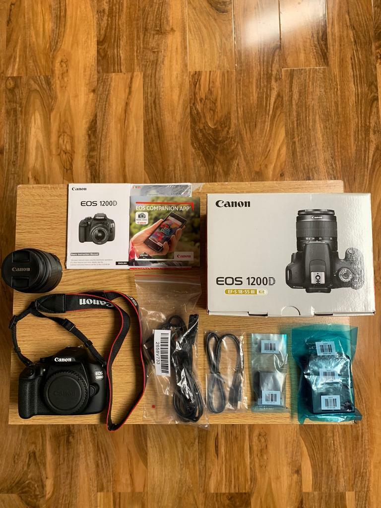 Canon EOS 1200D 18.0MP Digital SRL Camera with EF-S 18-55 III Kit