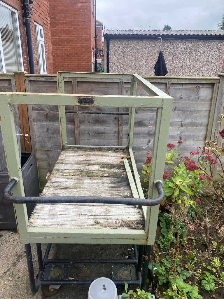 image for Old industrial trolley