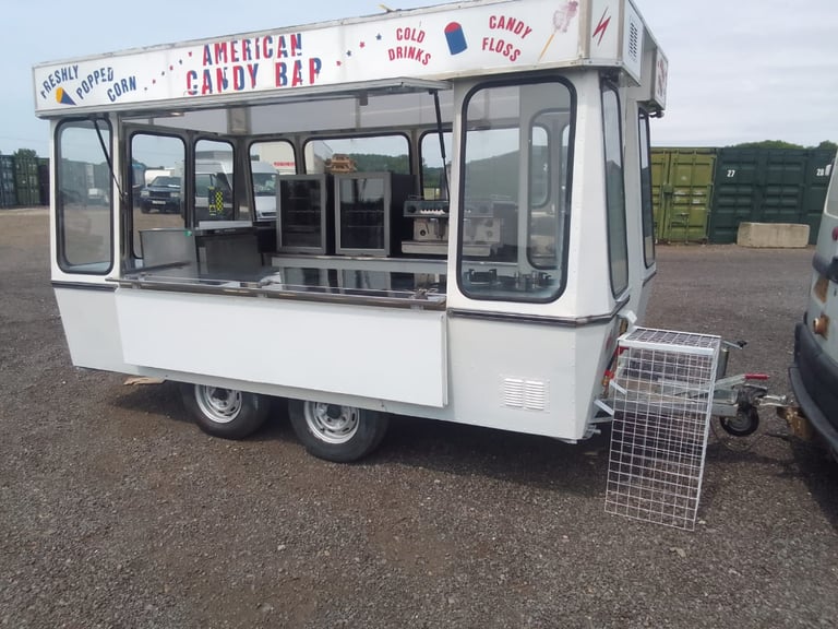 Catering trailer burger van horsebox mobile kitchen equipment 