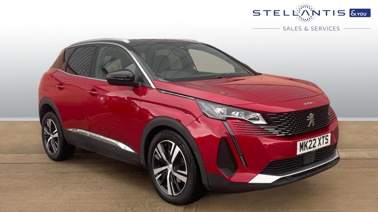 2022 Peugeot 3008 1.2 PureTech GT SUV 5dr Petrol Manual Euro 6 (s/s) (130 ps) SUV Petrol Manual