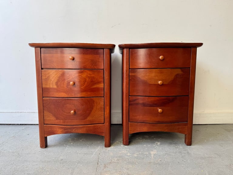 image for Pair of Bedside Tables by Willis and Gambier