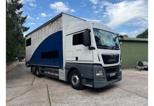 image for MAN TGX26.440 Double Sleeper 25ft Curtainside Body 6x2