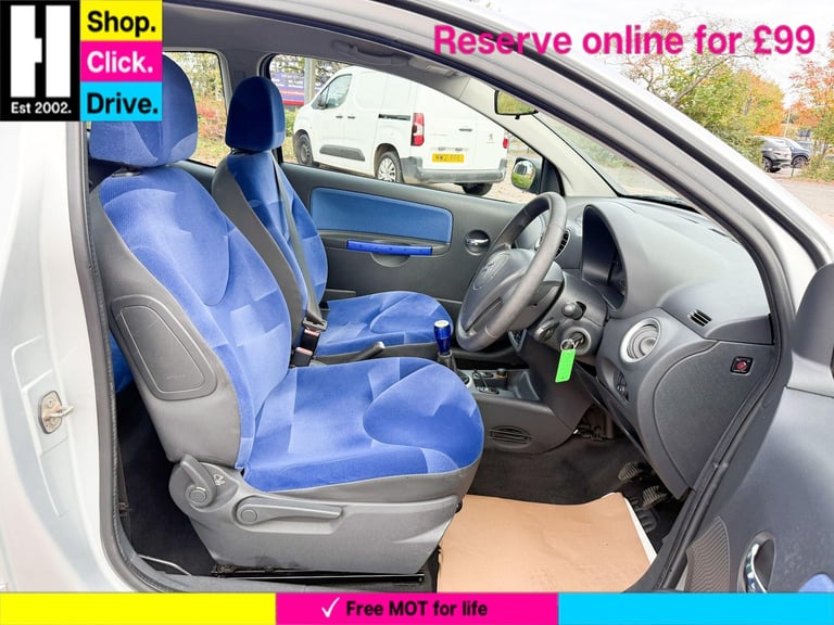 2006 Citroen C2 1.1i SX Hatchback 3dr Petrol Manual (138 g/km, 59 bhp) HATCHBACK Petrol Manual