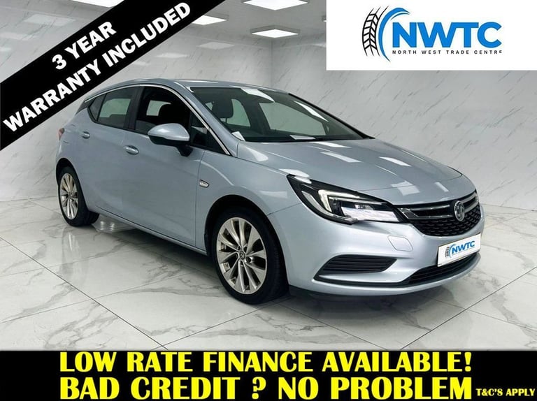 image for 2017 Vauxhall Astra 1.4i Turbo Design Hatchback 5dr Petrol Manual Euro 6 (125 ps) Hatchback Petro...