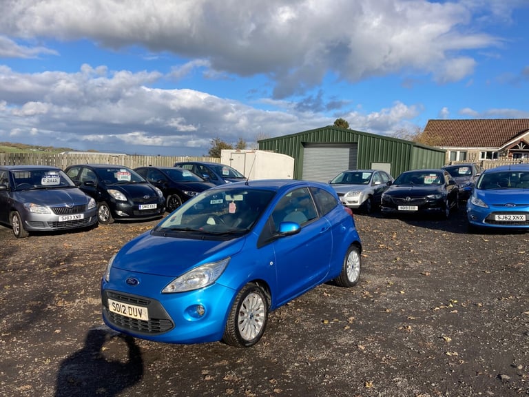 2012 Ford Ka 1.2 Zetec 3dr [Start Stop] HATCHBACK Petrol Manual
