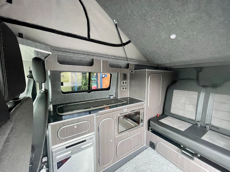 2022 Ford Transit Custom 2.0 EcoBlue 185ps Low Roof Sport Auto Camper with Pop Top PANEL VAN Dies...