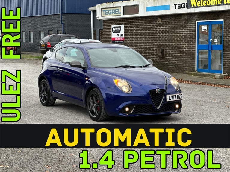 2017 Alfa Romeo MiTo 1.4 TB MultiAir 140 Speciale 3dr TCT HATCHBACK Petrol Automatic