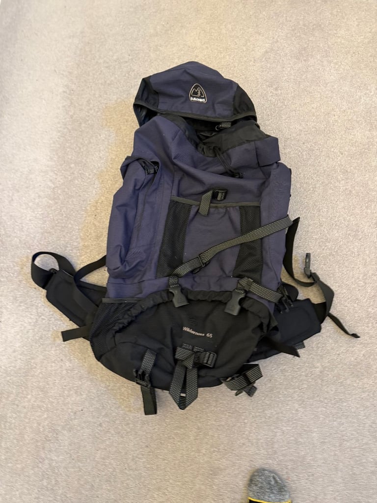 image for FREE Eurohike Wilderness 65 litre capacity backpack