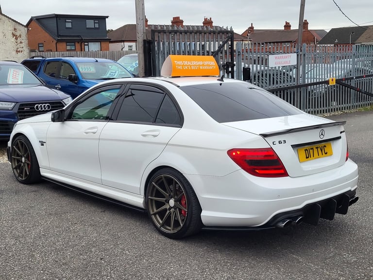 2012 Mercedes-Benz C-Class C63 6.2 AMG PERFORMANCE 4 DOOR SALOON 125 EDITION MSL STAGE 1 REMAP TU...