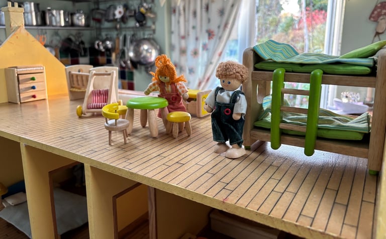 Unique Large Wooden Dolls House