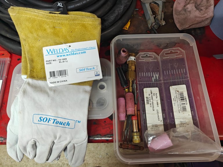 Lorch T220 AC/DC Tig welder 240v supply controlPro Panel gas cooled with loads of extras.
