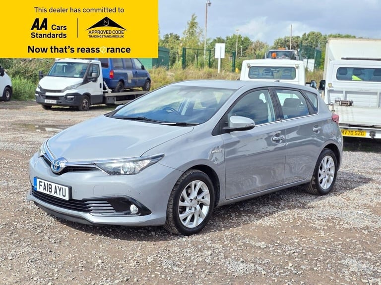 2018 Toyota Auris 1.8 VVT-h Icon CVT Euro 6 (s/s) 5dr Hatchback Hybrid Automatic