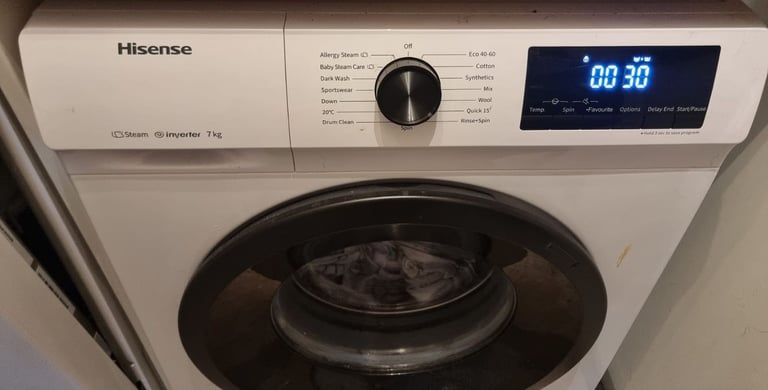 Hisense Steam Washing Machine 