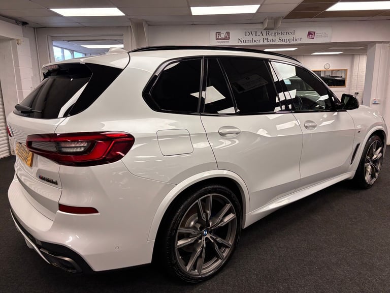 HUGE SPEC BMW X5 M50d XDRIVE QUAD TURBO DIESEL EURO 6 AUTO *WHITE PEARL*RARE X5