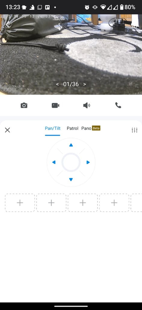 Indoor ptz camera