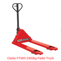 Clarke PT685 - 2000KG Heavy Duty Pallet Truck(SECOND HAND)