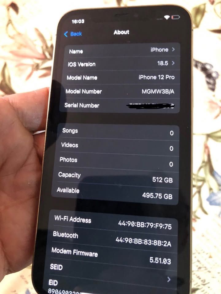 iPhone 12 Pro unlocked 512gb immaculate condition