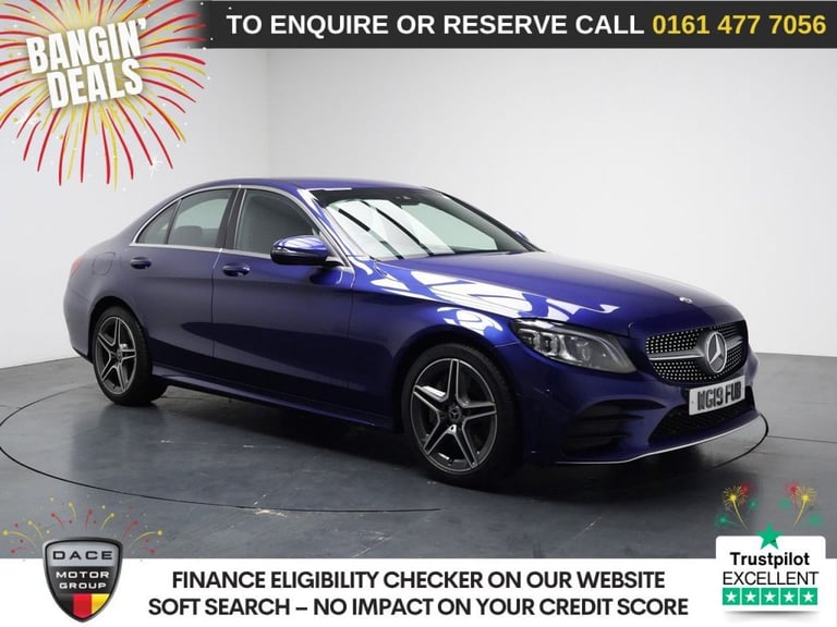2019 Mercedes-Benz C Class 2.0 C300 AMG Line (Premium) Saloon 4dr Petrol G-Tronic+ Euro 6 (s/s) (...