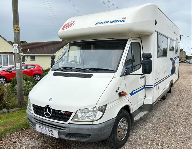 Eura Mobil Contura Motorhome For Sale, Hab Checked, Hab Air Con, Solar, Inverter