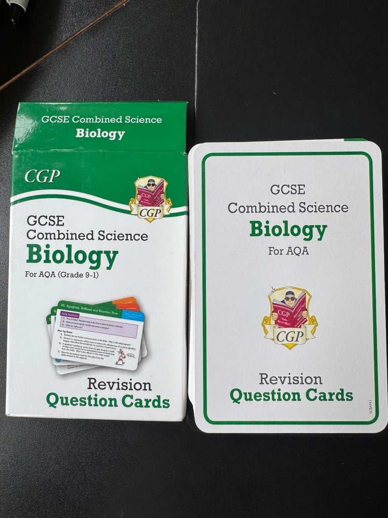 image for GCSE Combined Science Biology for AQA Revision Cards - Brand New
