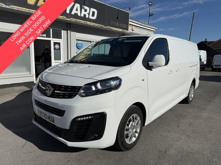 image for 2020 Vauxhall Vivaro 2900 1.5d 100PS Sportive H1 Van PANEL VAN DIESEL Manual