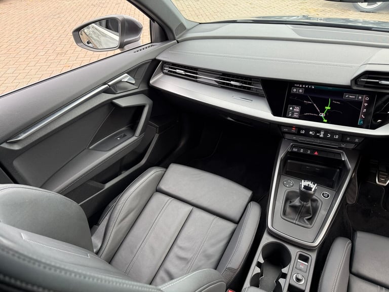 2023 Audi A3 1.0 TFSI 30 S line Sportback 5dr Petrol Manual Euro 6 (s/s) (110 ps) HATCHBACK Petro...