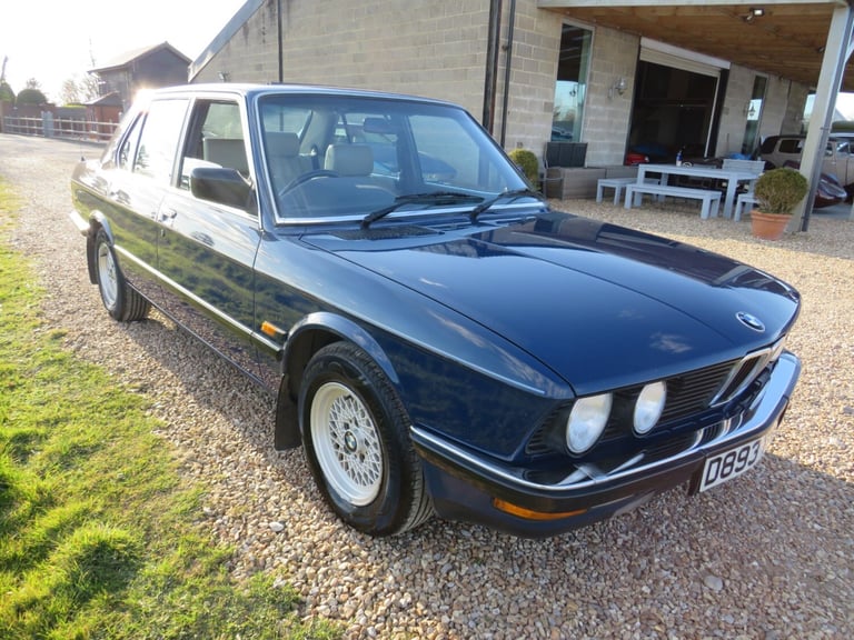 1987 BMW 5 Series 525E LUX 4 DOOR AUTO SALOON Petrol Automatic