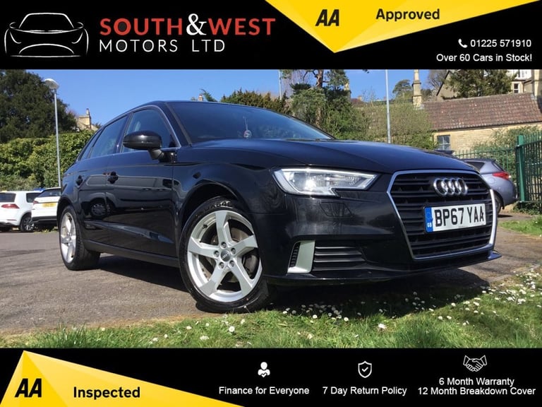 2018 Audi A3 2.0 TDI Sport Sportback 5dr Diesel Manual Euro 6 (s/s) (150 ps) Hatchback Diesel Manual