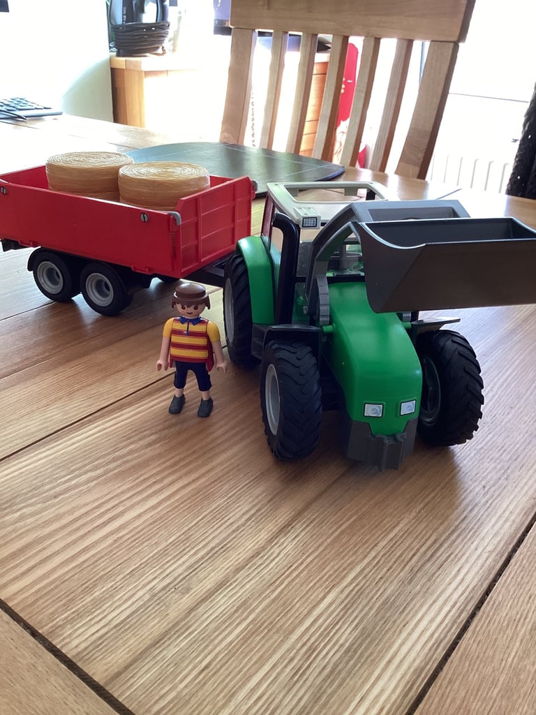 image for Playmobil 6130 Country Tractor playset