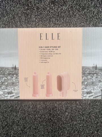 Air Wrap Elle Hot Air Styler B&m Hair Wrap Elle Blow Dryer