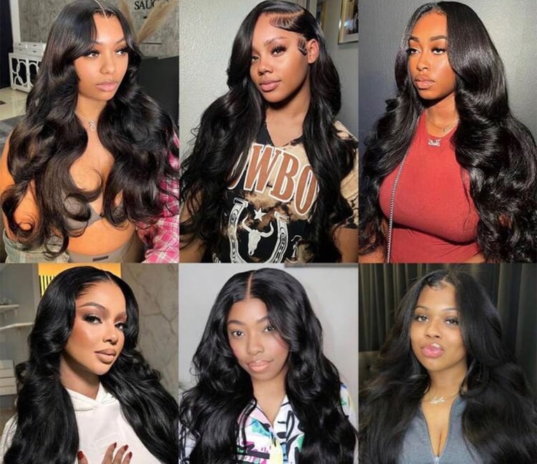 Body Wave 360 Full Lace Front Wig（ size18inch）