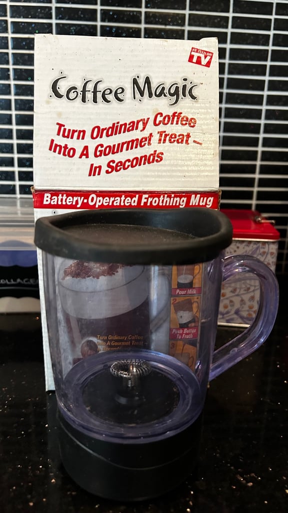SALE BNIB Coffee Magic Frothing Mug