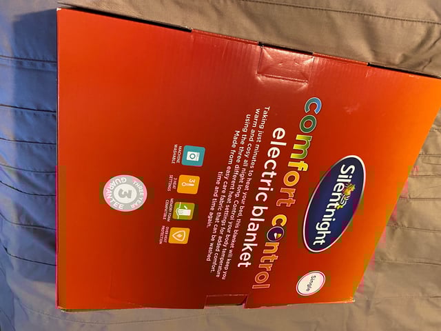 Silentnight Single Electric Blanket in Verwood, Dorset Gumtree