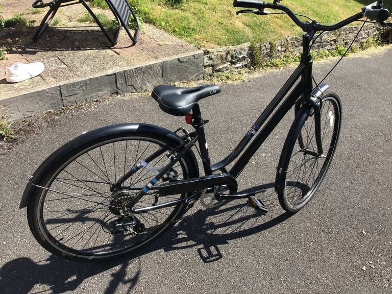Lady’s Giant hybrid bike.