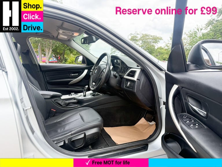2013 BMW 3 Series 320d EfficientDynamics 4dr Step Auto SALOON DIESEL Automatic