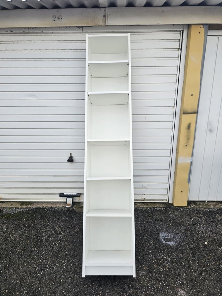 white IKEA bookcase with DELIVERY