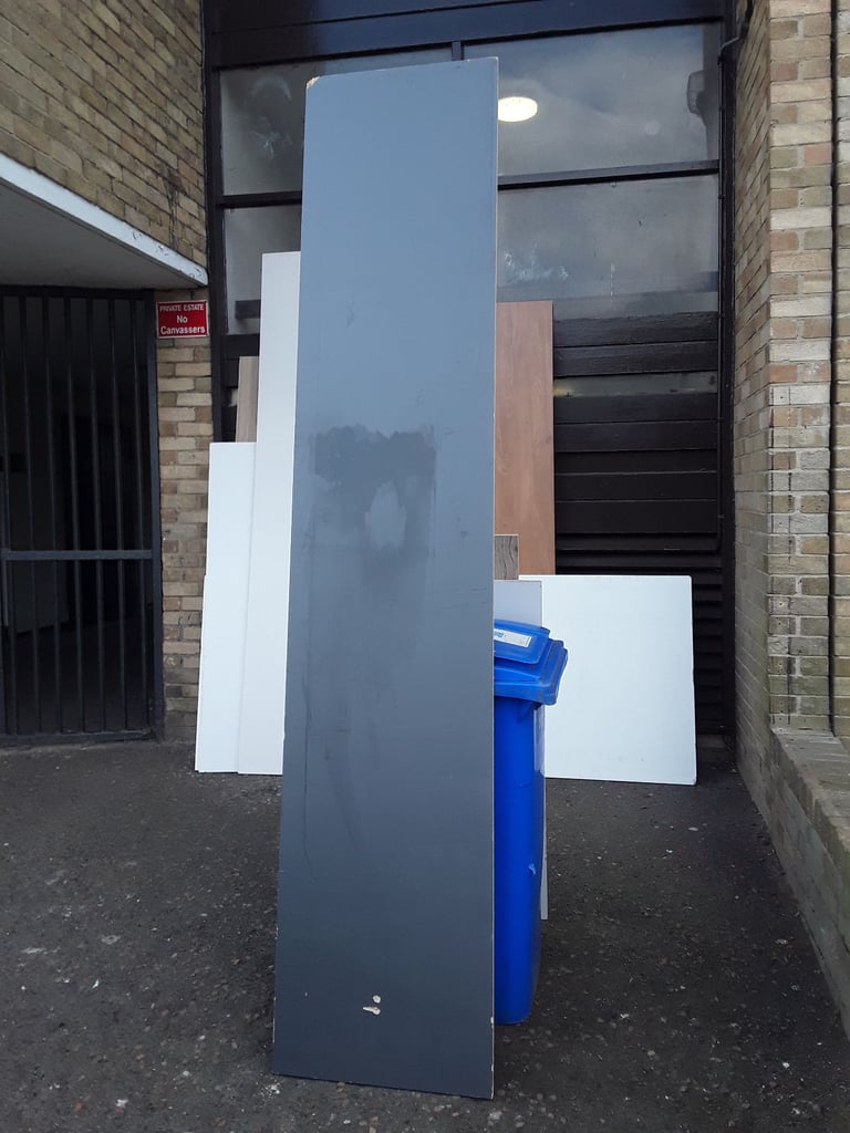 Chipboard sheets 2.4 mts long 600mm 18 mm wide with melimite coating both sides