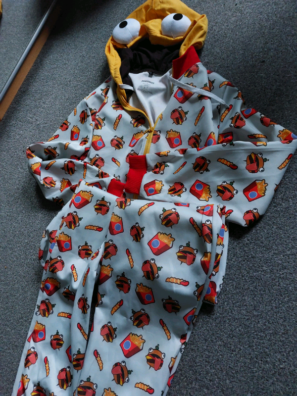 Fortnite Durr Burger Onesie | in Leicester, Leicestershire | Gumtree