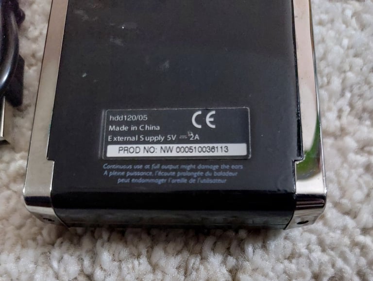 Philips Recording Audio Jukebox HDD120/05 Dictaphone,MP3 WMA 