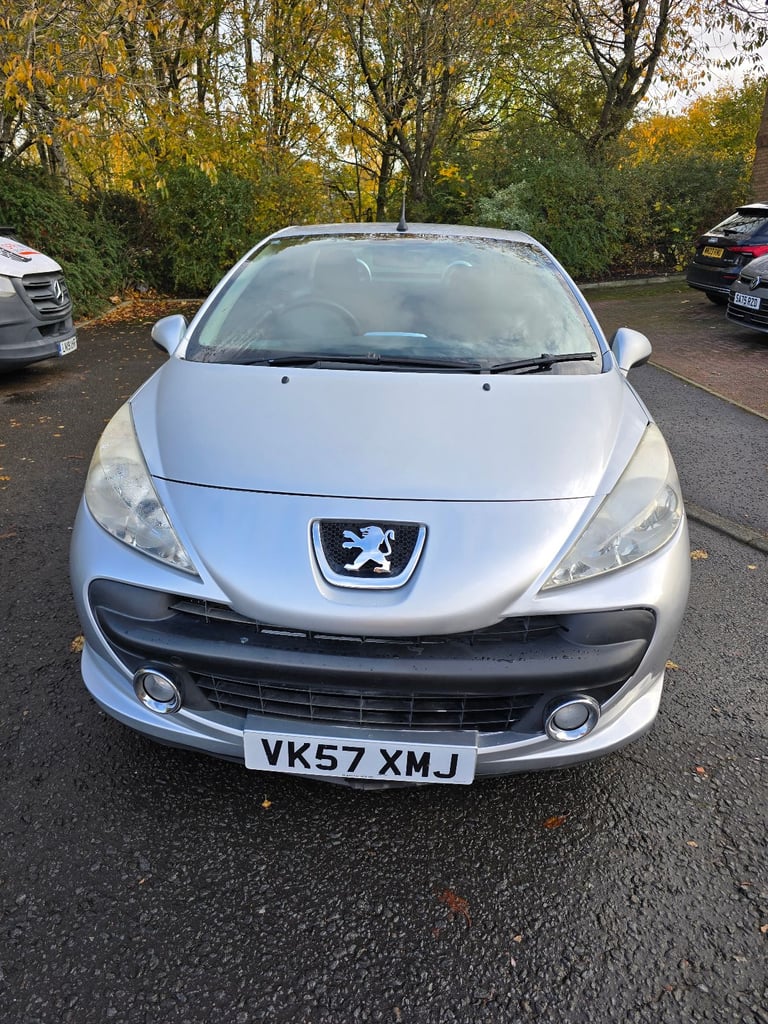 Peugeot, 207, Convertible, 2007, Manual, 1598 (cc), 2 doors
