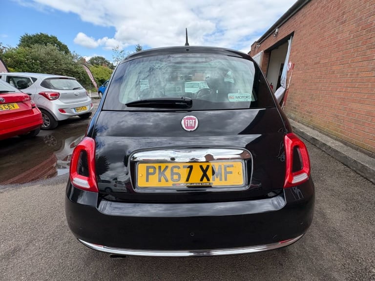 Fiat 500 1.2 Lounge Black 3dr Hatch Petrol