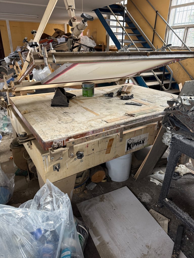 Kippax Screen Printing Machine. Large commercial